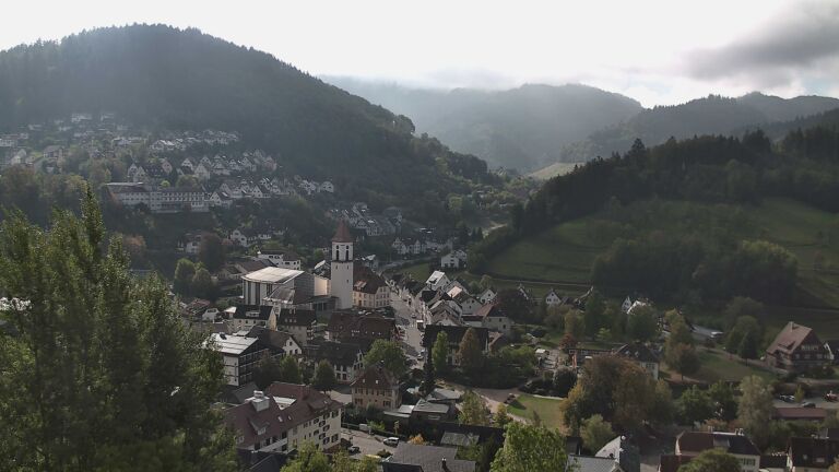 Dieses Bild zeigt eine Webcam-Aufnahme von Ottenhöfen, aufgenommen am Freitag, den 02.10.2026 um 10:50 Uhr