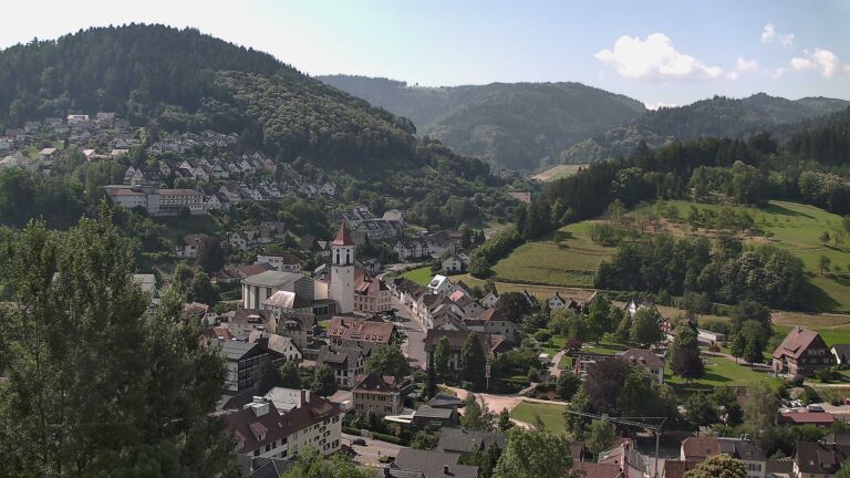 Dieses Bild zeigt eine Webcam-Aufnahme von Ottenhöfen, aufgenommen am Dienstag, den 23.06.2026 um 10:20 Uhr