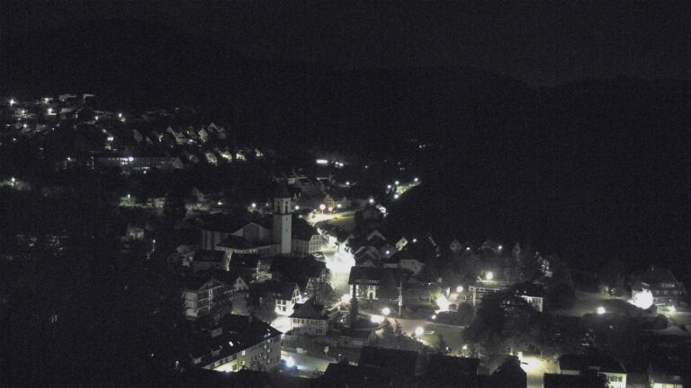 Dieses Bild zeigt eine Webcam-Aufnahme von Ottenhöfen, aufgenommen am Samstag, den 09.05.2026 um 01:30 Uhr