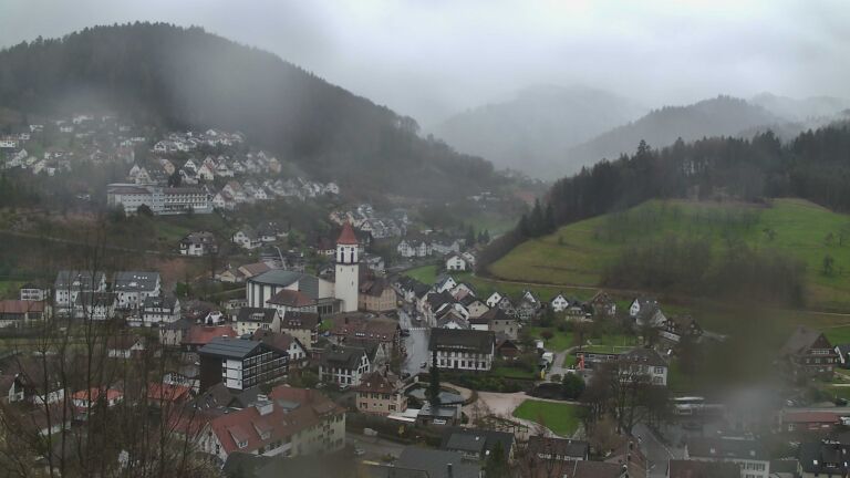 Dieses Bild zeigt eine Webcam-Aufnahme von Ottenhöfen, aufgenommen am Mittwoch, den 25.03.2026 um 12:40 Uhr