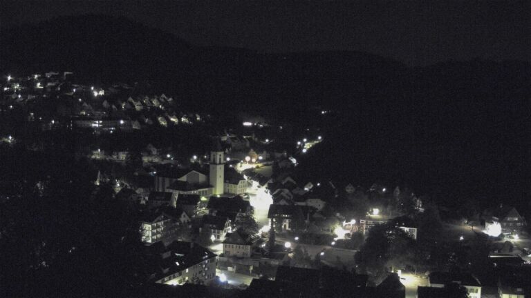 Dieses Bild zeigt eine Webcam-Aufnahme von Ottenhöfen, aufgenommen am Samstag, den 19.09.2026 um 05:00 Uhr
