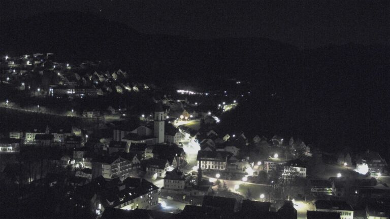 Dieses Bild zeigt eine Webcam-Aufnahme von Ottenhöfen, aufgenommen am Donnerstag, den 09.04.2026 um 02:30 Uhr