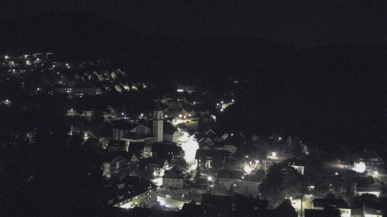 Dieses Bild zeigt eine Webcam-Aufnahme von Ottenhöfen, aufgenommen am Dienstag, den 11.08.2026 um 03:00 Uhr