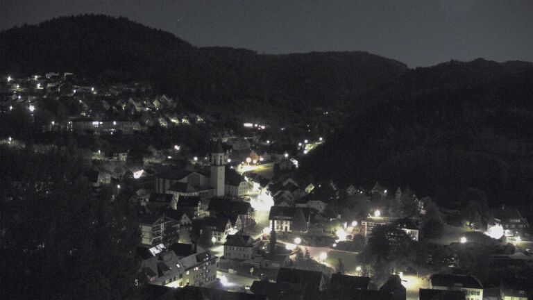 Dieses Bild zeigt eine Webcam-Aufnahme von Ottenhöfen, aufgenommen am Donnerstag, den 30.04.2026 um 01:30 Uhr
