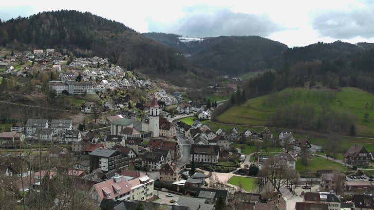 Dieses Bild zeigt eine Webcam-Aufnahme von Ottenhöfen, aufgenommen am Sonntag, den 29.03.2026 um 14:10 Uhr