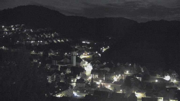 Dieses Bild zeigt eine Webcam-Aufnahme von Ottenhöfen, aufgenommen am Sonntag, den 03.05.2026 um 03:30 Uhr