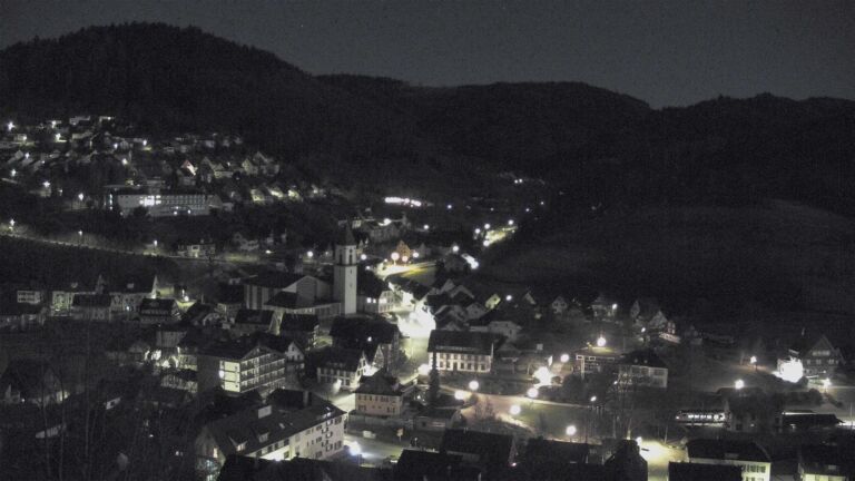 Dieses Bild zeigt eine Webcam-Aufnahme von Ottenhöfen, aufgenommen am Montag, den 02.03.2026 um 04:30 Uhr