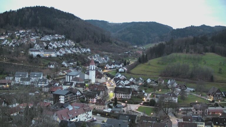 Dieses Bild zeigt eine Webcam-Aufnahme von Ottenhöfen, aufgenommen am Montag, den 16.03.2026 um 06:30 Uhr