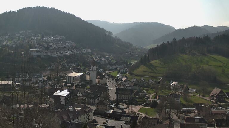 Dieses Bild zeigt eine Webcam-Aufnahme von Ottenhöfen, aufgenommen am Sonntag, den 22.03.2026 um 10:40 Uhr