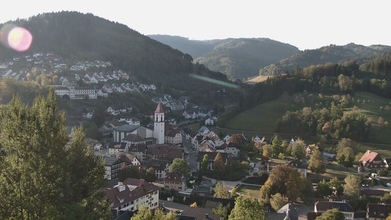 Dieses Bild zeigt eine Webcam-Aufnahme von Ottenhöfen, aufgenommen am Mittwoch, den 30.09.2026 um 08:50 Uhr