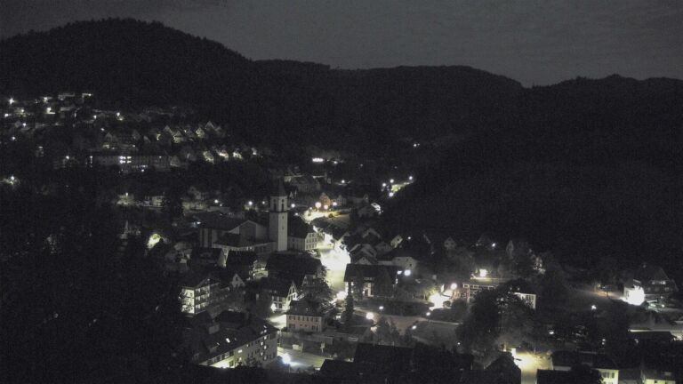 Dieses Bild zeigt eine Webcam-Aufnahme von Ottenhöfen, aufgenommen am Mittwoch, den 30.09.2026 um 04:30 Uhr
