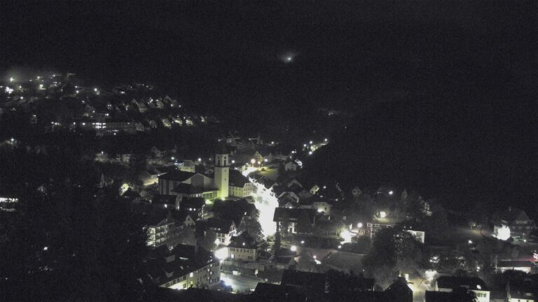 Dieses Bild zeigt eine Webcam-Aufnahme von Ottenhöfen, aufgenommen am Mittwoch, den 14.10.2026 um 06:10 Uhr
