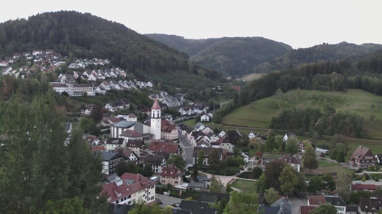 Dieses Bild zeigt eine Webcam-Aufnahme von Ottenhöfen, aufgenommen am Dienstag, den 22.09.2026 um 07:00 Uhr