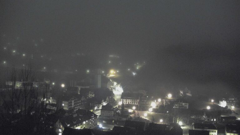 Dieses Bild zeigt eine Webcam-Aufnahme von Ottenhöfen, aufgenommen am Donnerstag, den 05.02.2026 um 03:30 Uhr