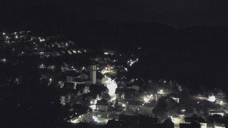 Dieses Bild zeigt eine Webcam-Aufnahme von Ottenhöfen, aufgenommen am Donnerstag, den 20.08.2026 um 03:30 Uhr