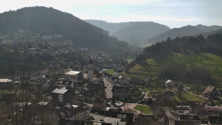 Dieses Bild zeigt eine Webcam-Aufnahme von Ottenhöfen, aufgenommen am Donnerstag, den 19.03.2026 um 10:50 Uhr