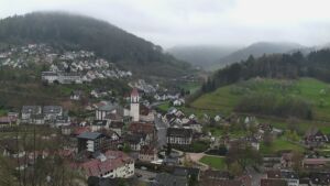 Dieses Bild zeigt eine Webcam-Aufnahme von Ottenhöfen, aufgenommen am Freitag, den 10.04.2026 um 09:20 Uhr