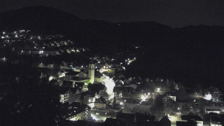 Dieses Bild zeigt eine Webcam-Aufnahme von Ottenhöfen, aufgenommen am Freitag, den 23.10.2026 um 05:40 Uhr