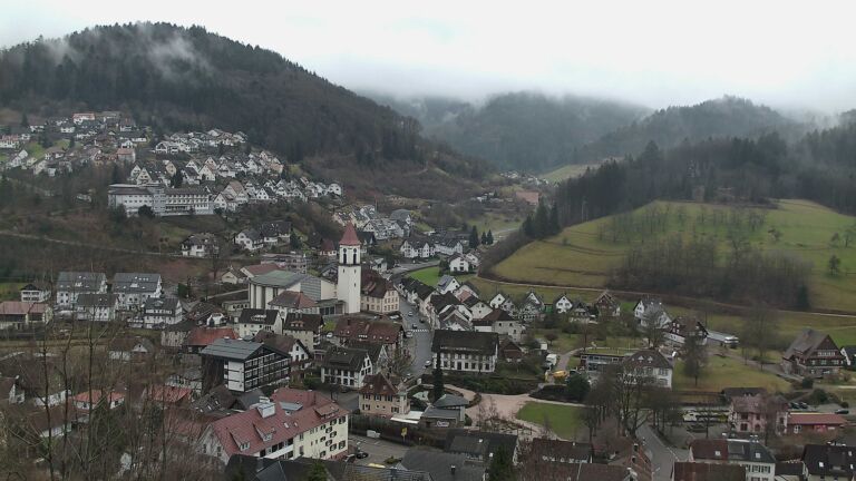 Dieses Bild zeigt eine Webcam-Aufnahme von Ottenhöfen, aufgenommen am Freitag, den 20.02.2026 um 11:40 Uhr