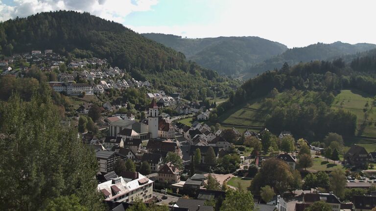 Dieses Bild zeigt eine Webcam-Aufnahme von Ottenhöfen, aufgenommen am Dienstag, den 06.10.2026 um 14:20 Uhr
