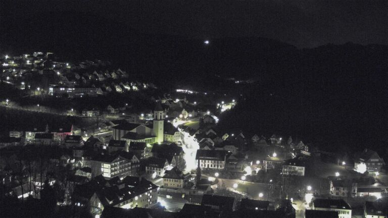 Dieses Bild zeigt eine Webcam-Aufnahme von Ottenhöfen, aufgenommen am Donnerstag, den 19.02.2026 um 06:00 Uhr