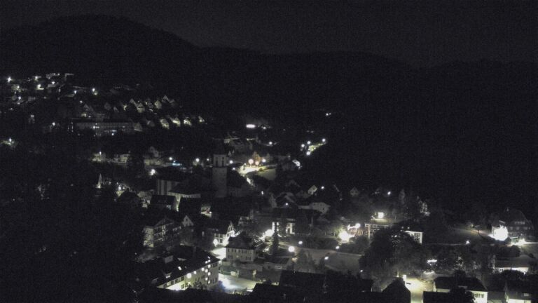 Dieses Bild zeigt eine Webcam-Aufnahme von Ottenhöfen, aufgenommen am Donnerstag, den 10.09.2026 um 01:30 Uhr