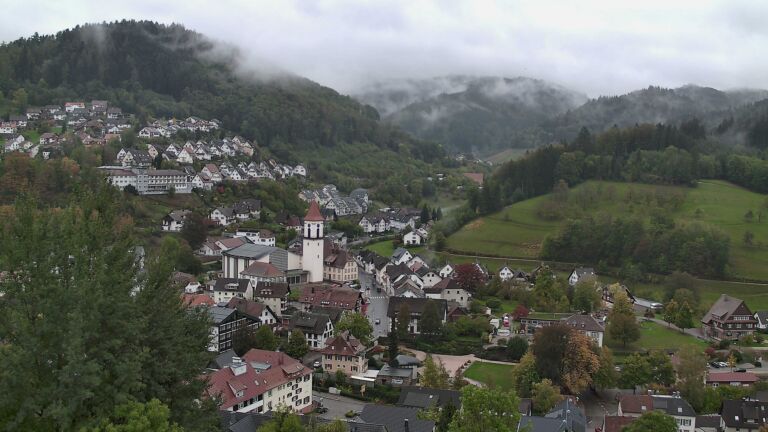 Dieses Bild zeigt eine Webcam-Aufnahme von Ottenhöfen, aufgenommen am Mittwoch, den 21.10.2026 um 11:20 Uhr