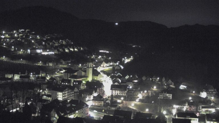 Dieses Bild zeigt eine Webcam-Aufnahme von Ottenhöfen, aufgenommen am Dienstag, den 10.02.2026 um 06:40 Uhr