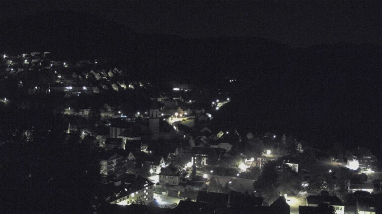 Dieses Bild zeigt eine Webcam-Aufnahme von Ottenhöfen, aufgenommen am Dienstag, den 15.09.2026 um 01:30 Uhr