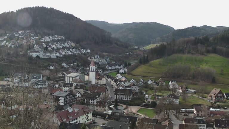 Dieses Bild zeigt eine Webcam-Aufnahme von Ottenhöfen, aufgenommen am Freitag, den 06.03.2026 um 08:40 Uhr