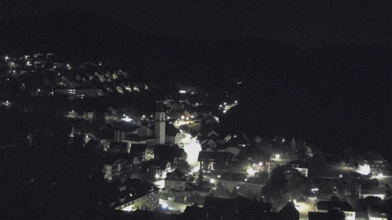 Dieses Bild zeigt eine Webcam-Aufnahme von Ottenhöfen, aufgenommen am Dienstag, den 08.09.2026 um 03:00 Uhr