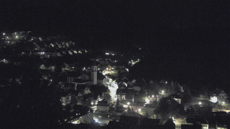 Dieses Bild zeigt eine Webcam-Aufnahme von Ottenhöfen, aufgenommen am Montag, den 11.05.2026 um 04:00 Uhr