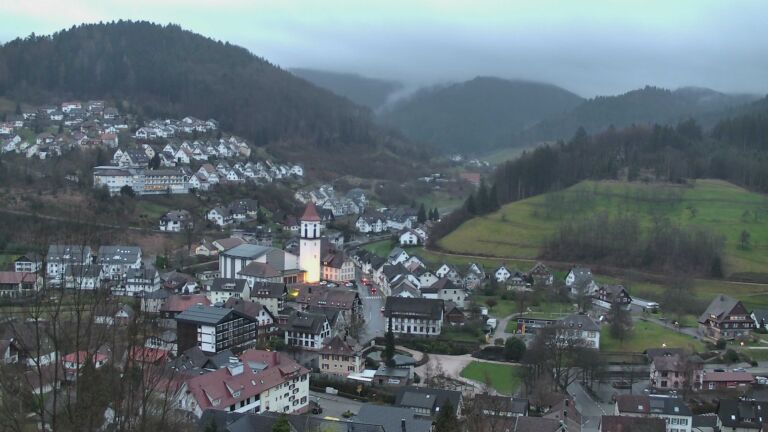 Dieses Bild zeigt eine Webcam-Aufnahme von Ottenhöfen, aufgenommen am Mittwoch, den 11.03.2026 um 18:20 Uhr