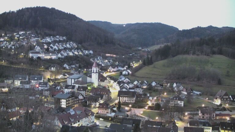 Dieses Bild zeigt eine Webcam-Aufnahme von Ottenhöfen, aufgenommen am Freitag, den 06.03.2026 um 06:30 Uhr