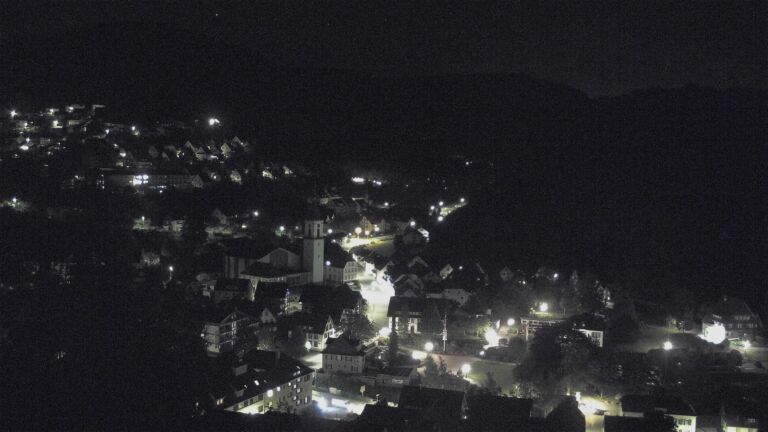 Dieses Bild zeigt eine Webcam-Aufnahme von Ottenhöfen, aufgenommen am Dienstag, den 19.05.2026 um 00:00 Uhr