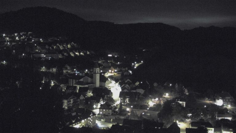 Dieses Bild zeigt eine Webcam-Aufnahme von Ottenhöfen, aufgenommen am Sonntag, den 30.08.2026 um 02:30 Uhr