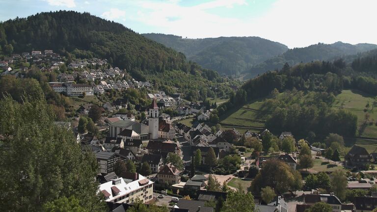 Dieses Bild zeigt eine Webcam-Aufnahme von Ottenhöfen, aufgenommen am Mittwoch, den 30.09.2026 um 14:30 Uhr