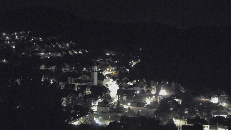 Dieses Bild zeigt eine Webcam-Aufnahme von Ottenhöfen, aufgenommen am Freitag, den 24.07.2026 um 03:30 Uhr