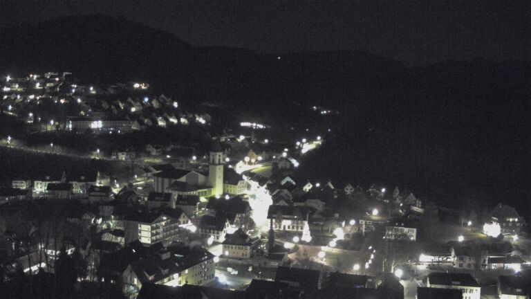 Dieses Bild zeigt eine Webcam-Aufnahme von Ottenhöfen, aufgenommen am Sonntag, den 21.12.2025 um 06:20 Uhr