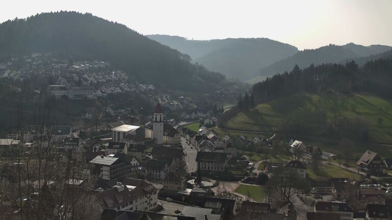 Dieses Bild zeigt eine Webcam-Aufnahme von Ottenhöfen, aufgenommen am Samstag, den 07.03.2026 um 10:50 Uhr