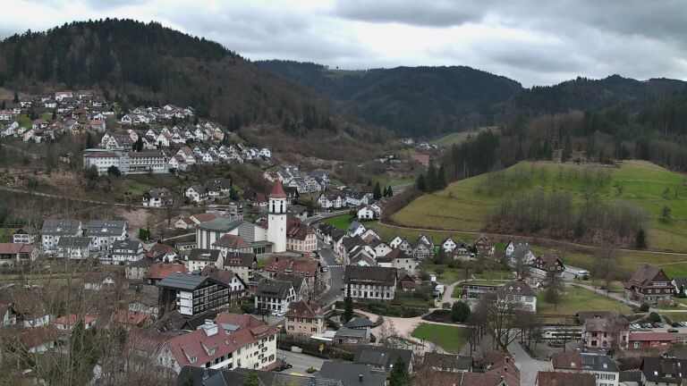 Dieses Bild zeigt eine Webcam-Aufnahme von Ottenhöfen, aufgenommen am Samstag, den 28.02.2026 um 11:30 Uhr