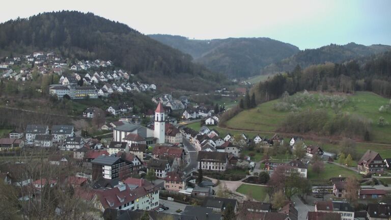 Dieses Bild zeigt eine Webcam-Aufnahme von Ottenhöfen, aufgenommen am Samstag, den 11.04.2026 um 06:30 Uhr