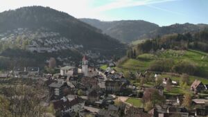 Dieses Bild zeigt eine Webcam-Aufnahme von Ottenhöfen, aufgenommen am Samstag, den 11.04.2026 um 09:30 Uhr