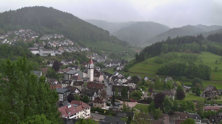 Dieses Bild zeigt eine Webcam-Aufnahme von Ottenhöfen, aufgenommen am Mittwoch, den 06.05.2026 um 14:50 Uhr
