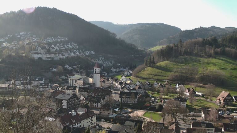 Dieses Bild zeigt eine Webcam-Aufnahme von Ottenhöfen, aufgenommen am Freitag, den 20.03.2026 um 08:50 Uhr