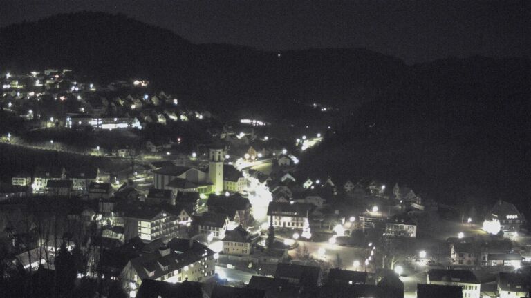 Dieses Bild zeigt eine Webcam-Aufnahme von Ottenhöfen, aufgenommen am Freitag, den 26.12.2025 um 06:50 Uhr