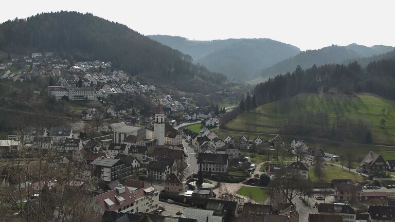 Dieses Bild zeigt eine Webcam-Aufnahme von Ottenhöfen, aufgenommen am Freitag, den 06.03.2026 um 12:00 Uhr