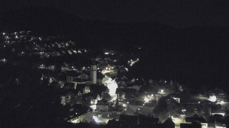 Dieses Bild zeigt eine Webcam-Aufnahme von Ottenhöfen, aufgenommen am Dienstag, den 08.09.2026 um 02:00 Uhr