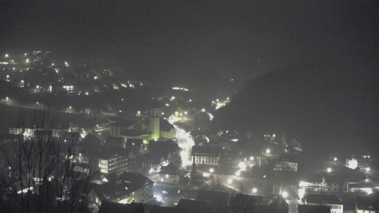 Dieses Bild zeigt eine Webcam-Aufnahme von Ottenhöfen, aufgenommen am Montag, den 26.01.2026 um 06:00 Uhr