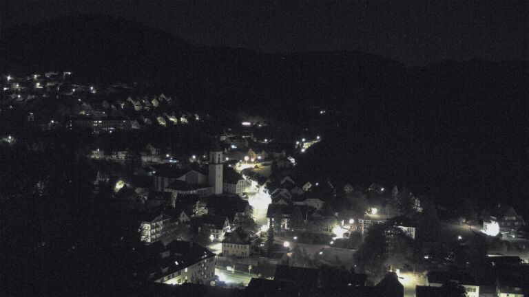 Dieses Bild zeigt eine Webcam-Aufnahme von Ottenhöfen, aufgenommen am Dienstag, den 06.10.2026 um 04:30 Uhr